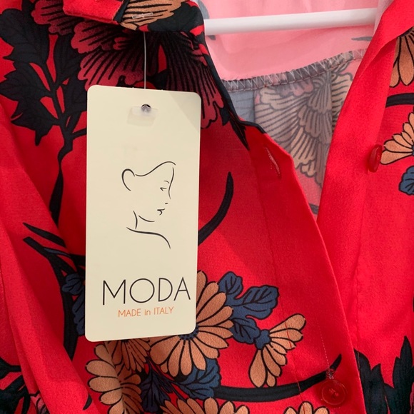 FINAL SALE - Black wrap dress, size small - Picture 5 of 5